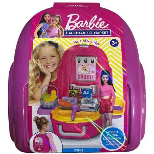 John Market Set Backpack Barbie 03989MT 8693830039894