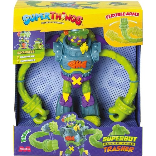 As company Superzings Superthings Micro Creatures Superbot Arms With Trasher Figures For 4+ Years Old 1013-62121 8431618025109