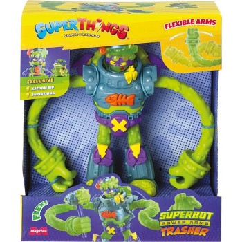 As company Superzings Superthings Μικροπλάσματα Superbot  Arms Με Φιγούρες Trasher Για 4+ Χρονών 1013-62121 8431618025109
