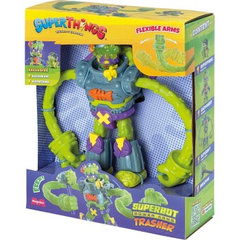 As company Superzings Superthings Μικροπλάσματα Superbot  Arms Με Φιγούρες Trasher Για 4+ Χρονών 1013-62121 8431618025109