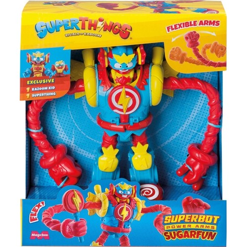 As company Superzings Superthings Μικροπλάσματα Superbot  Arms Με Φιγούρες Sugarfun Για 4+ Χρονών 1013-62120 8431618025123