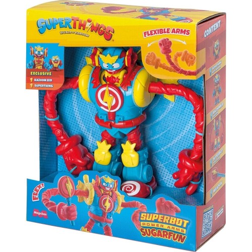 As company Superzings Superthings Μικροπλάσματα Superbot  Arms Με Φιγούρες Sugarfun Για 4+ Χρονών 1013-62120 8431618025123