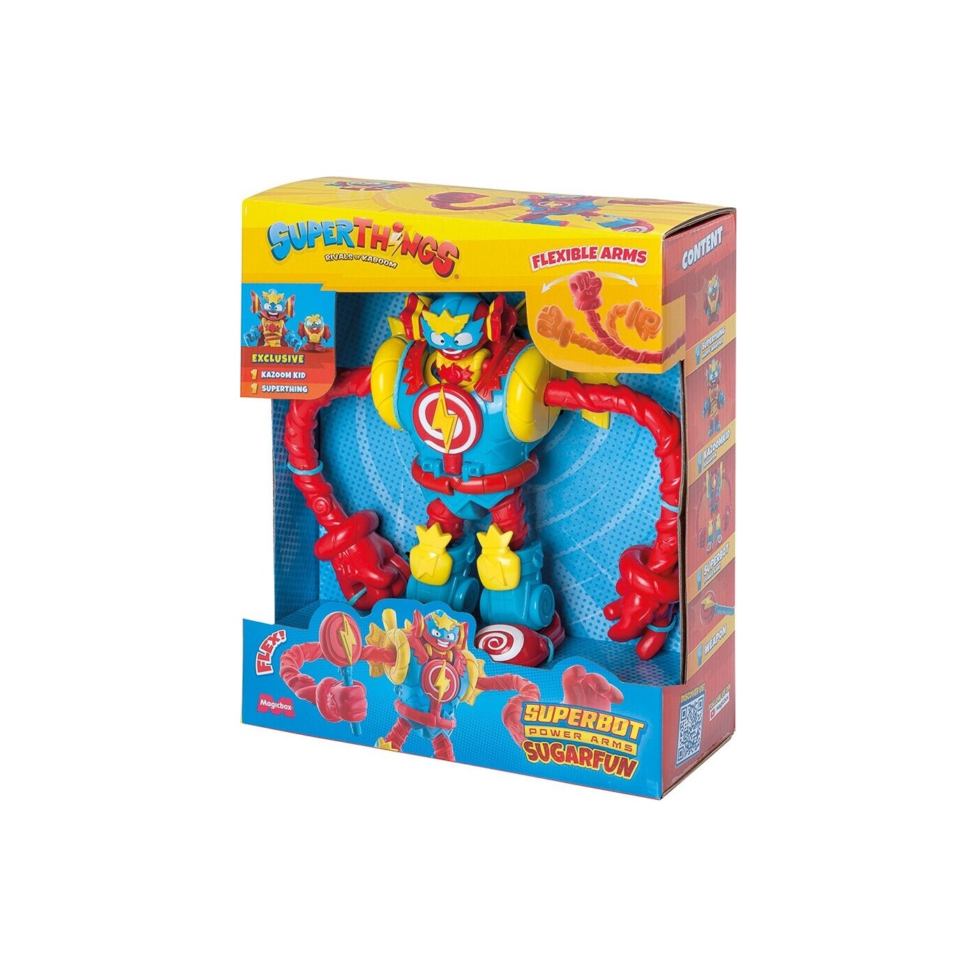 As company Superzings Superthings Micro Creatures Superbot Arms With ...