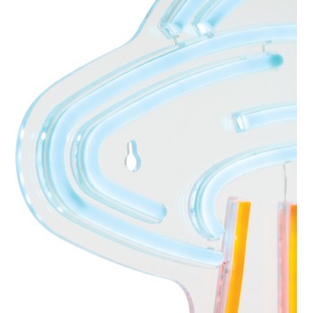 Xanlite Children's UFO Neon Wall Light 439204 3700619439204