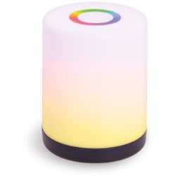 Xanlite Table Lamp 11.6 Cm, Dimmable, USB Rechargeable, RGB And Warm White 439235 3700619439235