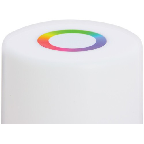 Xanlite Table Lamp 11.6 Cm, Dimmable, USB Rechargeable, RGB And Warm White 439235 3700619439235