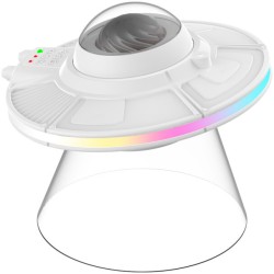 Xanlite USB Projector Spaceship With Music Sync And Bluetooth Speaker 437576 3700619437576