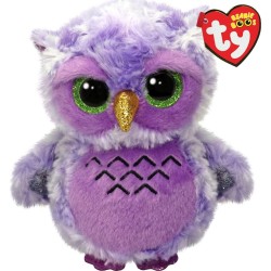 Ty Beanie Boos Owlivia Χνουδωτό Κουκουβάγια Μωβ 15Εκ 1607-37364 008421373642