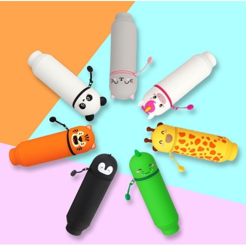 Legami 2 Σε 1 Μολυβοθήκη Μαλακή Θήκη Σιλικόνης - Kawaii KA0010 8052694009991