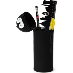 Legami 2 In 1 Soft Silicone Pencil Case - Kawaii Penguin KA0015 8052694010041