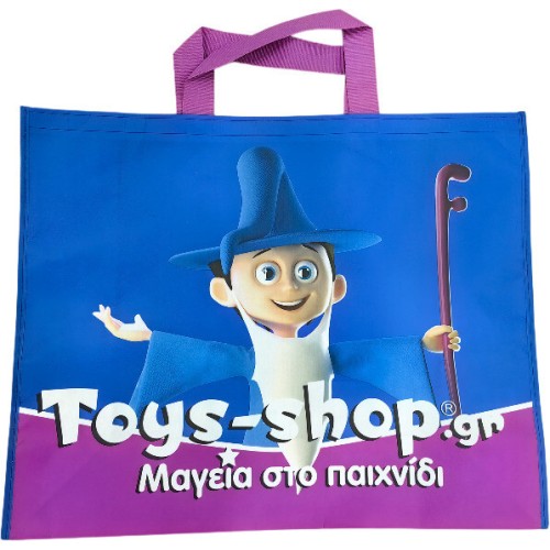 Toys-shop Μεγάλη Σακούλα Deluxe ECO Πολλαπλών Χρήσεων Νο.3 65X53εκ Μαγεία Στο Παιχνίδι Επαναχρησιμοποιούμενη NWL0120.0000017 520