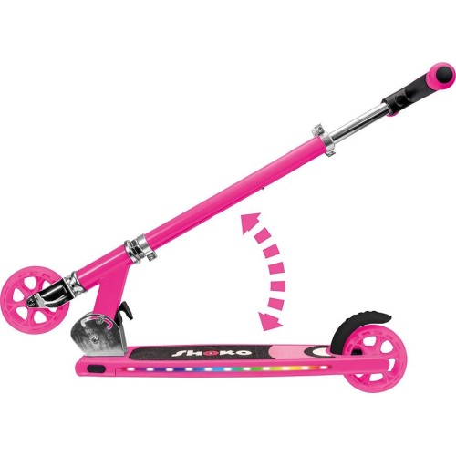 As company Shoko Baby Skateboard pro With 2 Wheels in Fuchsia Color for 5+ Years 5004-50525 5203068505257