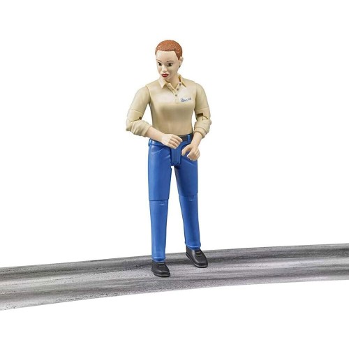 bruder Woman In Blue Jeans And Shoes 60408 4001702604080