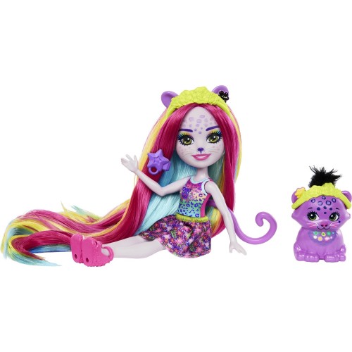 Mattel Enchantimals Sunshine Beach Persida Panther And Mistery HTJ69 194735191536