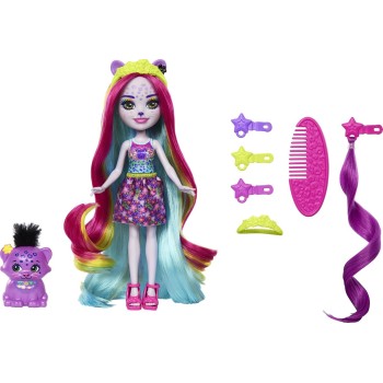 Mattel Enchantimals Sunshine Beach Persida Panther And Mistery Κούκλα HTJ69 194735191536