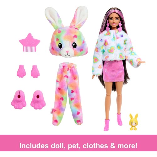 Mattel Barbie Cutie Reveal Κούκλα - Κουνελάκι Και 10 Εκπλήξεις HRK38 194735178575