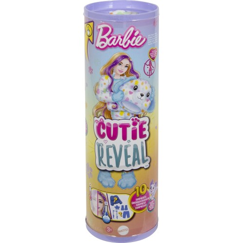 Mattel Barbie Cutie Reveal Κούκλα - Σκυλάκι Dalmatian Dreams Of Colour Με 10 Εκπλήξεις HRK41 194735178636