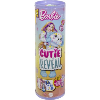 Mattel Barbie Cutie Reveal Κούκλα - Σκυλάκι Dalmatian Dreams Of Colour Με 10 Εκπλήξεις HRK41 194735178636