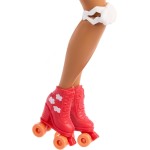 Mattel Barbie Dream Besties Doll And Accessories, Teresa Posable Roller Skating Fashion Doll With Brown Hair JFX98 194735308361