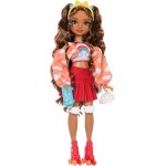 Mattel Barbie Dream Besties Doll And Accessories, Teresa Posable Roller Skating Fashion Doll With Brown Hair JFX98 194735308361