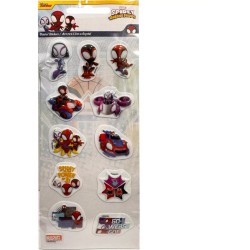 GIM Spiderman Sticker Crystal Spidey Bubble 777-50120 5204549166905