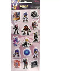 GIM Sonic The Hedgehog Sticker Crystal Bubble Sonic Prime 775-40220 5204549166998