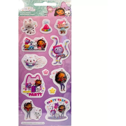 GIM Gabbys Dollhouse Gabby's Dollhouse Party Bubble Sticker Αυτοκόλλητα 775-26020 5204549166790