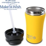 nava Warm Glass With Straw For Cold And Mouth For Hot Coffee We Care Yellow 450Ml 10-262-152 5205746011234
