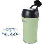 nava Warm Glass With Straw For Cold And Mouth For Hot Coffee We Care Green 450Ml 10-262-151 5205746011210
