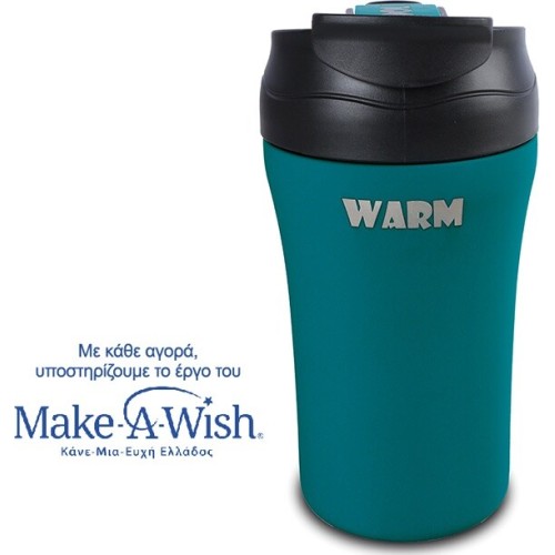 nava Warm Glass With Straw For Cold And Mouth For Hot Coffee We Care Petrole 450Ml 10-262-150 5205746011197