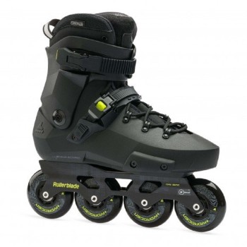 ROLLERBLADE twister xt πατίνια - black/lime χρώμα μαύρο, μέγεθος 45.5 43.072210/45.5 8050459899849