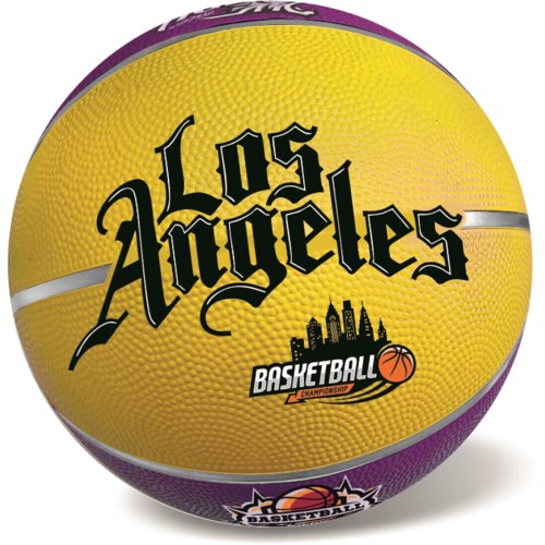 star Basketball Los Angeles Yellow Purple Size 7 37/360 5202522003605