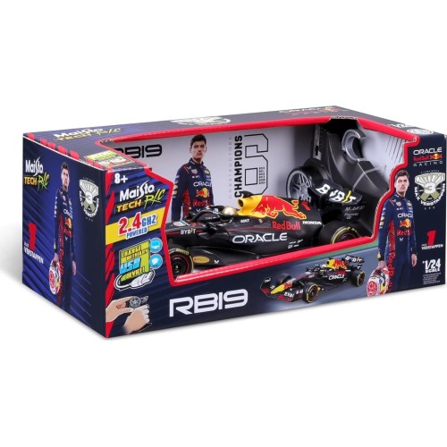 Maisto Tech Τηλεκατευθυνόμενο R/C Formula 1 F1 Oracle Red Bull Racing RB19 Verstappen 1 Race Car 49/82358 090159823582