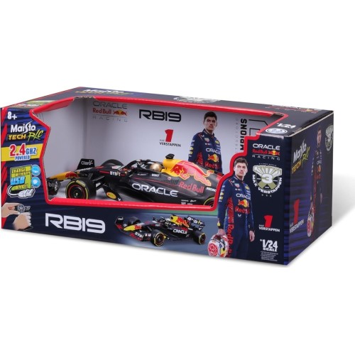 Maisto Tech Τηλεκατευθυνόμενο R/C Formula 1 F1 Oracle Red Bull Racing RB19 Verstappen 1 Race Car 49/82358 090159823582