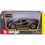 Bburago 1/24 Lamborghini Sian FKP37 Green Die-Cast 18/21099 GREEN 4893993210992
