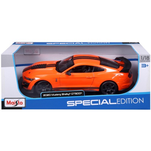 Maisto Μεταλλικό Αυτοκίνητο 2020 Ford Shelby GT500 Πορτοκαλί 48/31388 OG 090159073192