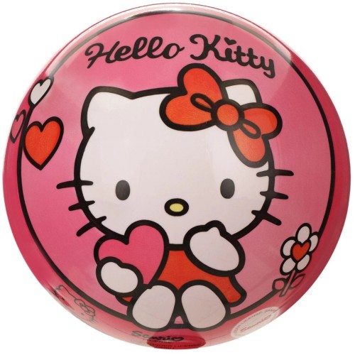 star Μπάλα Πλαστική Φούξια Hello Kitty 23Cm 13/3273 5202522132732