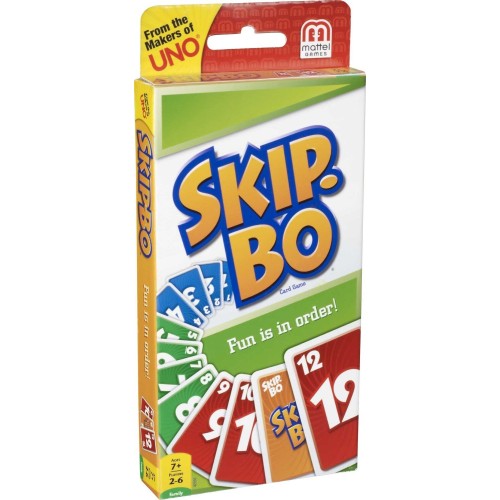 Mattel Games Skip-Bo Επιτραπέζιο Παιχνίδι 52370 5011363523704