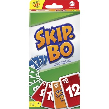 Mattel Games Skip-Bo Επιτραπέζιο Παιχνίδι 52370 5011363523704