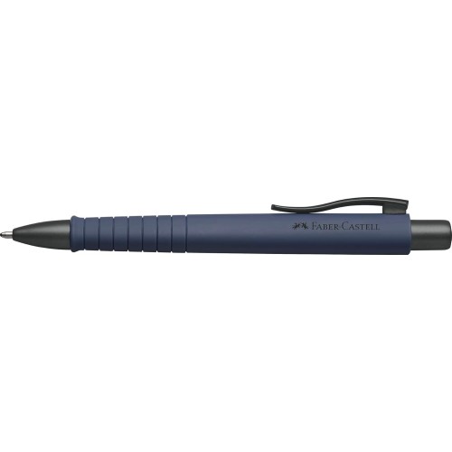 Faber-Castell poly ball urban xb ballpoint pen - navy blue pack of 3 241189 6933256643445