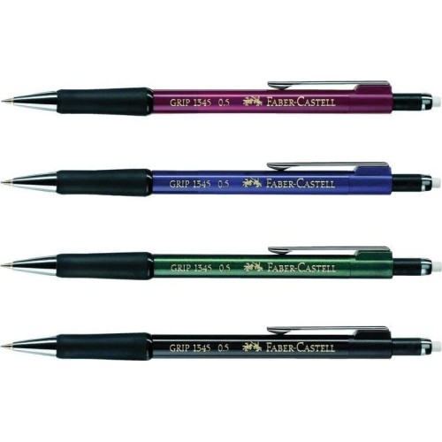 Faber-Castell grip 1345 0.5mm mechanical pencil - green 134563 4005401345633