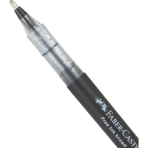 Faber-Castell adel free ink broad 1.5mm black 348399 4005403483999