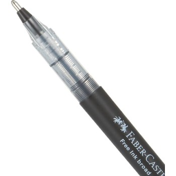 Faber-Castell Στυλό Faber Castell 1.5 Free Ink Broad Μαύρο 348399 4005403483999