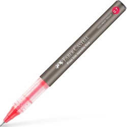 Faber-Castell roller free ink needle 0.7 red 348221 4005403482213