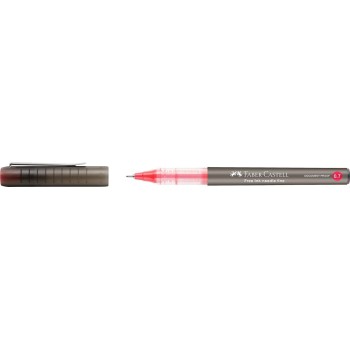 Faber-Castell Στυλό Faber Castell 0.7 Free Ink Needle Roller Κόκκινο 348221 4005403482213