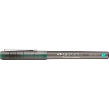 Faber-Castell Στυλό Faber Castell 0.7 Free Ink Needle Roller Πράσινο 348263 4005403482633