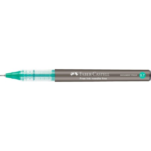 Faber-Castell roller free ink needle 0.7 green 348263 4005403482633