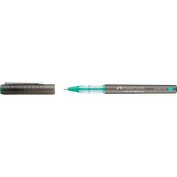 Faber-Castell Στυλό Faber Castell 0.7 Free Ink Needle Roller Πράσινο 348263 4005403482633