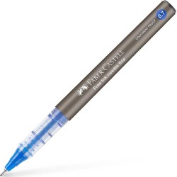 Faber-Castell roller free ink needle 0.7 blue 348251 4005403482510