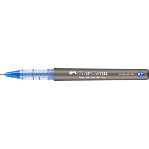 Faber-Castell roller free ink needle 0.7 blue 348251 4005403482510